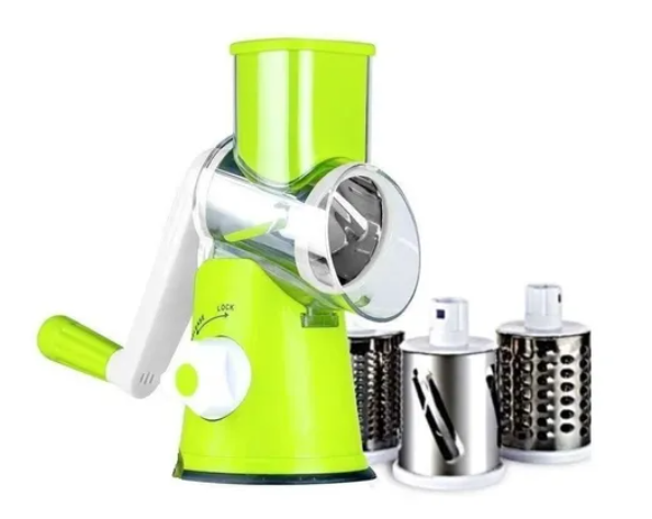 Cortador Fatiador Legumes 3 Laminas Ralador Verduras