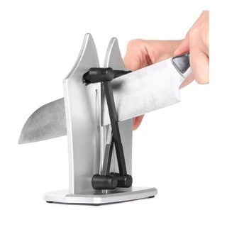 Amolador Afiador Faca Tesoura Bavarian Edge Cromado Para Cozinha