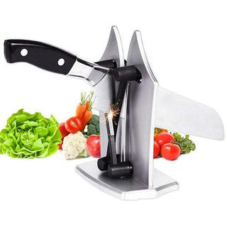 Amolador Afiador Faca Tesoura Bavarian Edge Cromado Para Cozinha