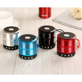 Mini Caixinha Som 887 Bluetooth Portátil Usb Mp3 P2 Sd Rádio Fm A32