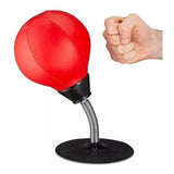 Mini Saco De Pancada De Mesa Com Ventosa Stress Stressado