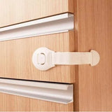 Kit 10 Travas De Gaveta Porta Armário Segurança Proteção Bebê