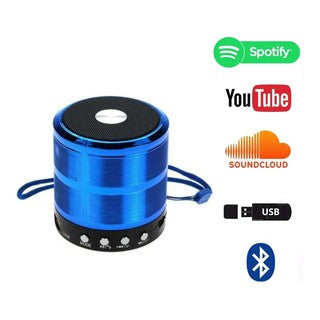 Mini Caixinha Som 887 Bluetooth Portátil Usb Mp3 P2 Sd Rádio Fm A32