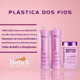 Kit Escova Progressiva + Botox 3x1000ml Plástica dos Fios