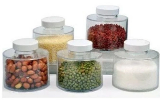 Porta Temperos Torre em Acrílico 6 Potes para Condimentos 45002