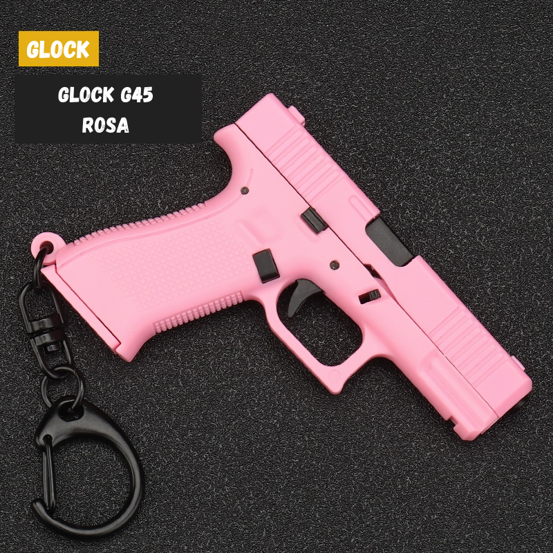 Mini Chaveiro Glock | Ferrolho e Carregador Funcionais - [30% OFF]