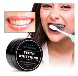 Pó Clareador Dental Natural com 30g Carvão Ativado