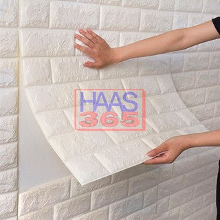 Painel Adesivo 3d Alto Relevo Papel de Parede Espuma Tijolo