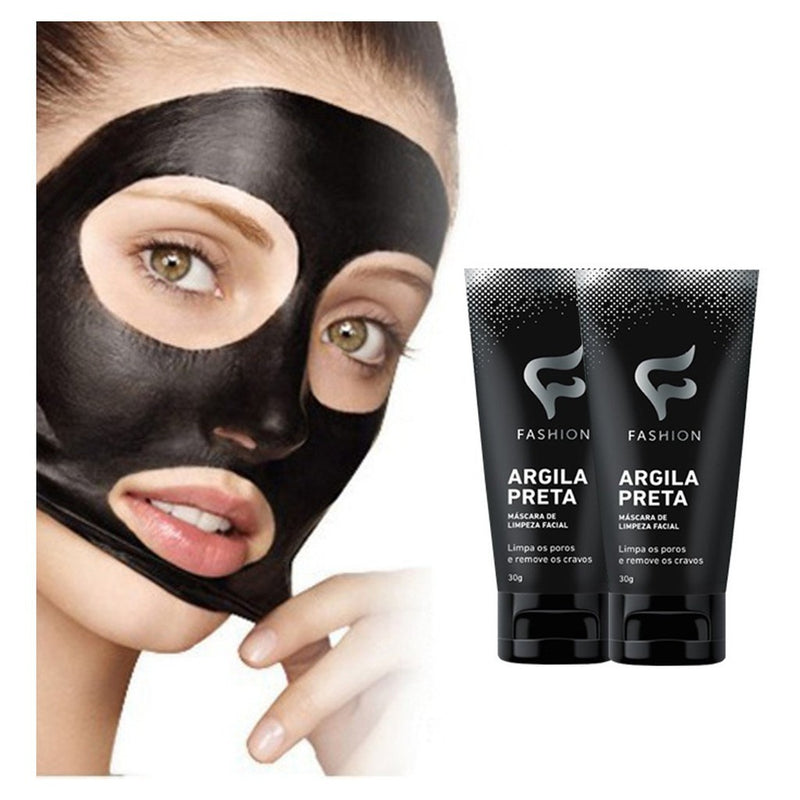 ARGILA PRETA BISNAGA MÁSCARA FACIAL 30 G