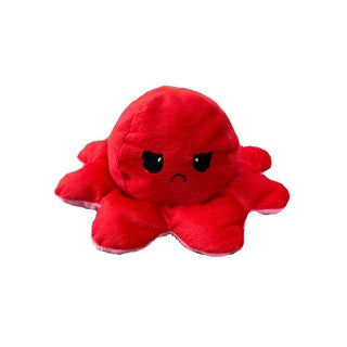 Pelúcia Polvo Reversível Humor Feliz e Bravo / Triste Tik Tok